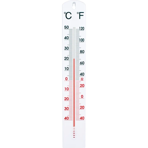 Univerzalni bijeli termometar (-40°C do +50°C) 40cm  - 1 