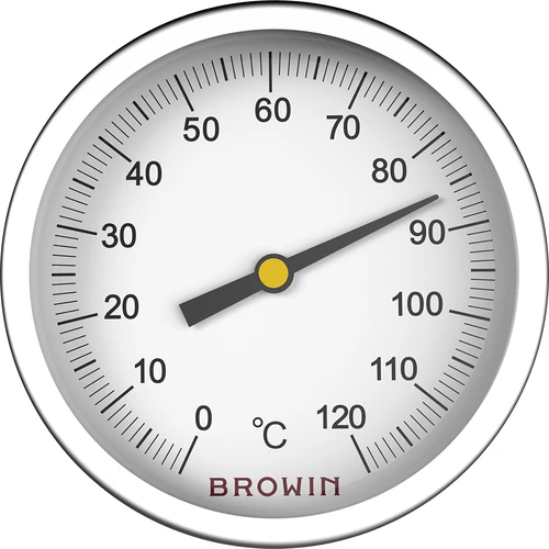 Univerzalni termometar (0°C do +120°C) 5cm - 2