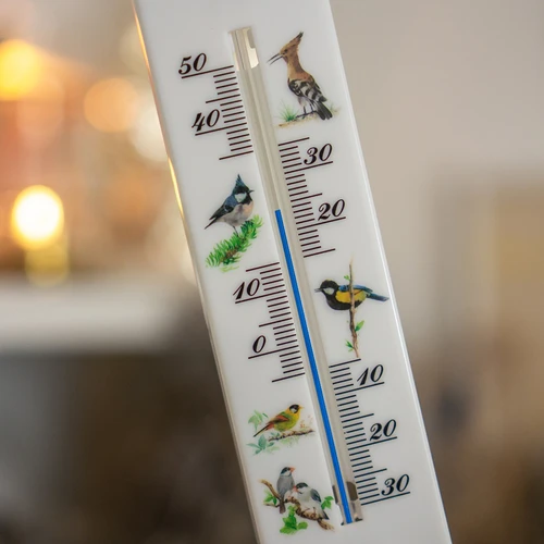 Univerzalni termometar s grafikama - ptice (-30°C do +50°C) 20cm - 4