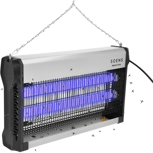 UVA lampa za uništavanje insekata 40 W, srebrna - 3