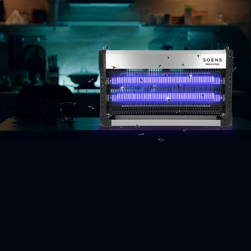 UVA lampa za uništavanje insekata 40 W, srebrna - 10