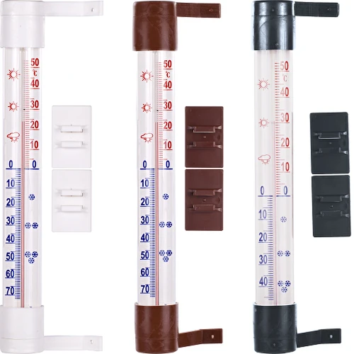 Vanjski termometar 23 cm - set 25 kom. mix