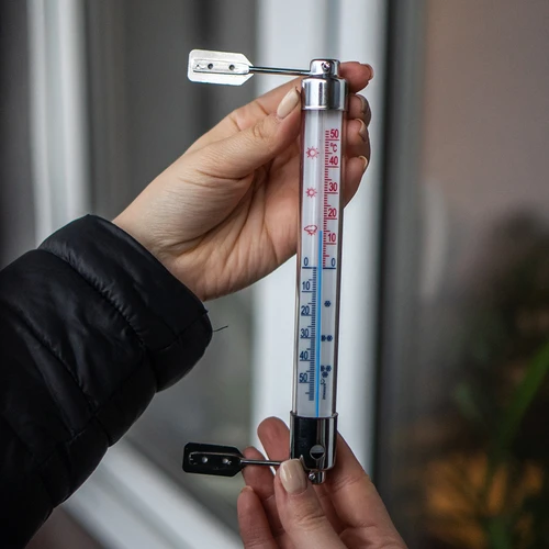 Vanjski termometar s metalnim okvirom (-50°C do +50°C) 20cm - 3