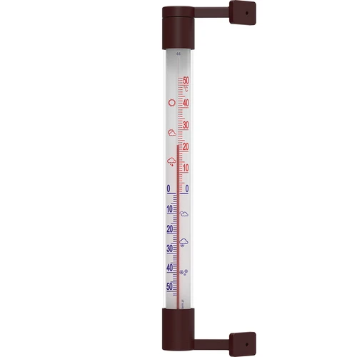 Vanjski termometar smeđi (-50°C do +50°C) 22cm  - 1 