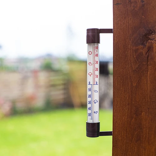 Vanjski termometar smeđi (-60°C do +50°C) 23cm - 2
