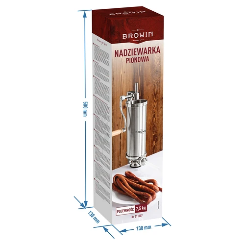 Vertikalna punilica za kobasice 2,5 kg - 11