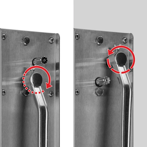 Vertikalna punilica za kobasice Premium 3 L - 8