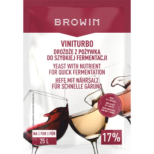 ViniTurbo - kvasac za brzu fermentaciju, 20 g  - 1 