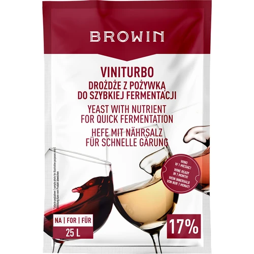 ViniTurbo - kvasac za brzu fermentaciju, 20 g