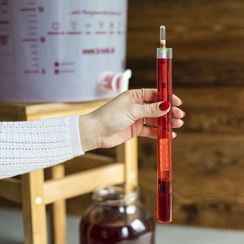Vinomjer s termometrom u nelomljivoj epruveti - 4
