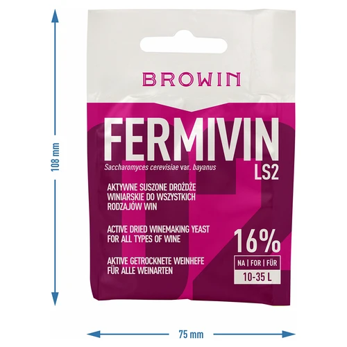 Vinske kvasce Fermivin LS2, 7 g - 3