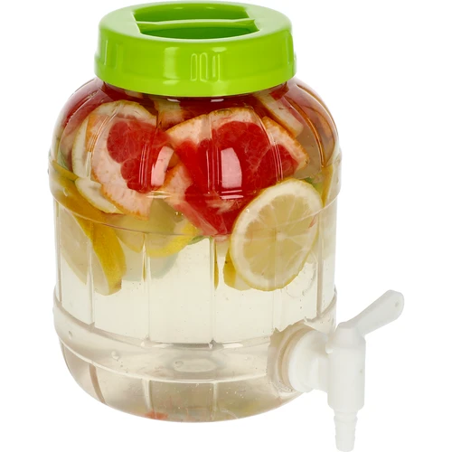 Višenamjenska staklenka s pipom 3L  - 1 