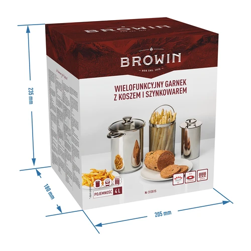 Višenamjenski lonac s košarom i šunkovarom - 11