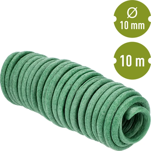Vrtna žica obložena pjenom, zelena, 10 m, fi 10mm - 2