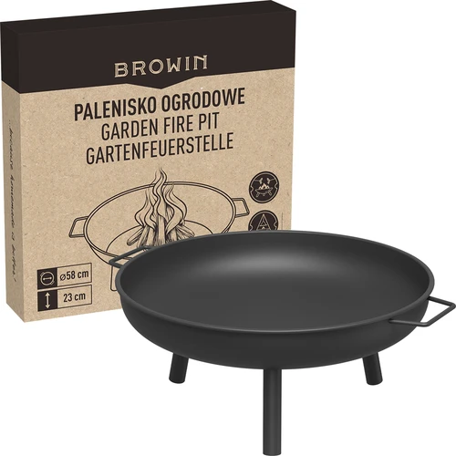 Vrtno vatrište Ø58 cm, okruglo, zdjela - 8