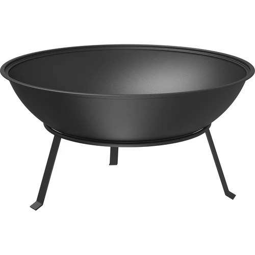 Vrtno vatrište s rešetkom, Ø55 cm, okruglo, zdjela