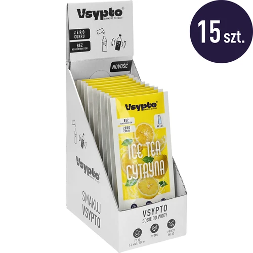 Vsypto Ice Tea Limun - paket 15 x 9 g - 2