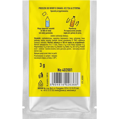 Vsypto Ice Tea Limun - set 15x3g - 4