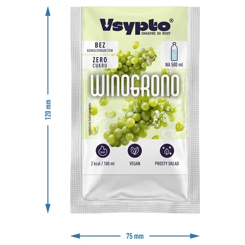 VSYPTO okus grožđa, 3 g - 4