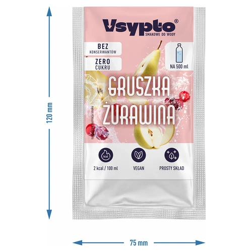 VSYPTO okus Kruška Brusnica, 3 g - 4