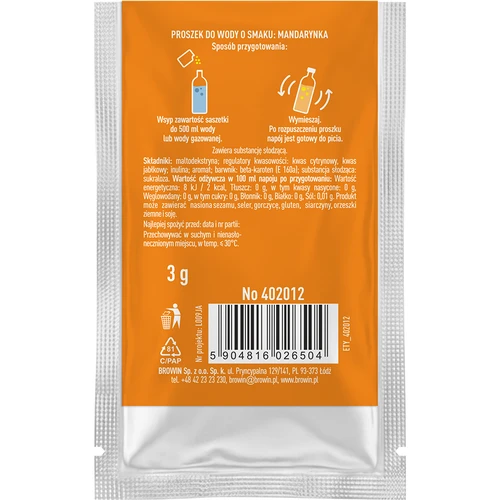 VSYPTO okus mandarine, 3 g - 3