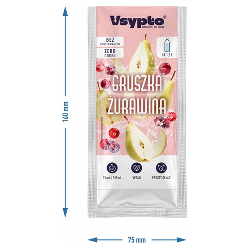 VSYPTO okusa Kruška Brusnica, 9 g - 4