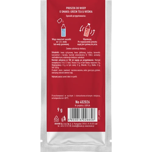 VSYPTO okusa Zeleni čaj Višnja, 9 g - 3