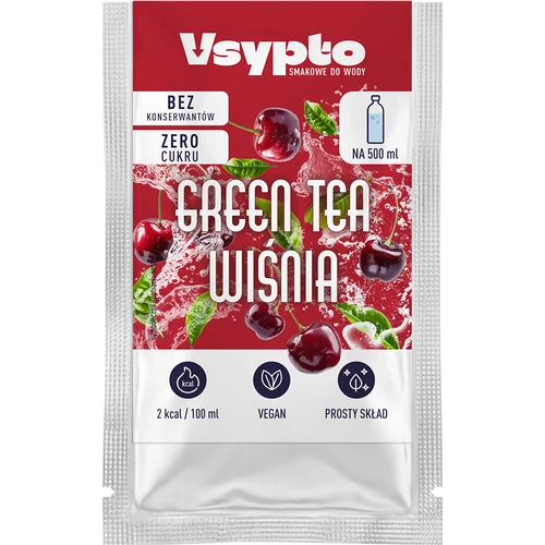 VSYPTO s okusom Green Tea Višnja, 3 g - 2