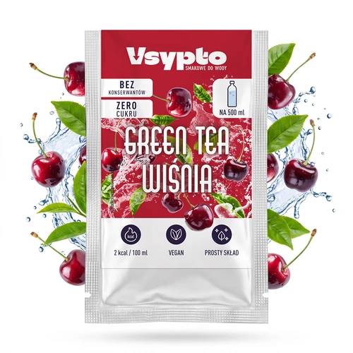 VSYPTO s okusom Green Tea Višnja, 3 g