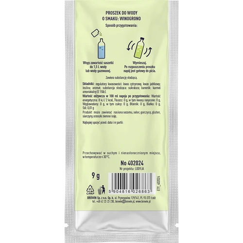 VSYPTO s okusom grožđa, 9 g - 3