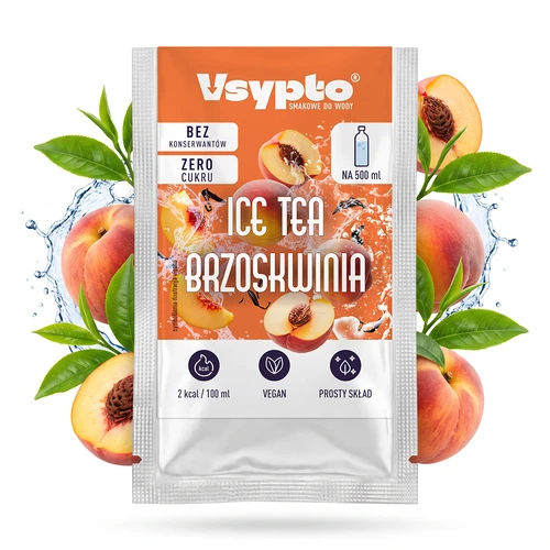 VSYPTO s okusom Ice Tea Breskva, 3 g