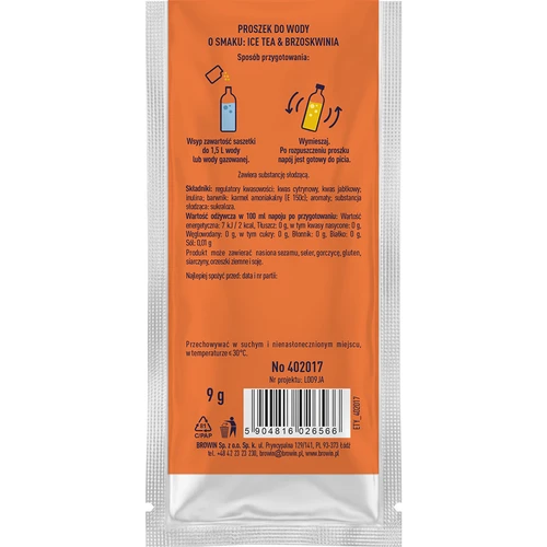 VSYPTO s okusom Ice Tea Breskva, 9 g - 3