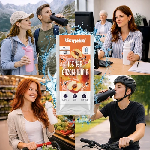 VSYPTO s okusom Ice Tea Breskva, 9 g - 7