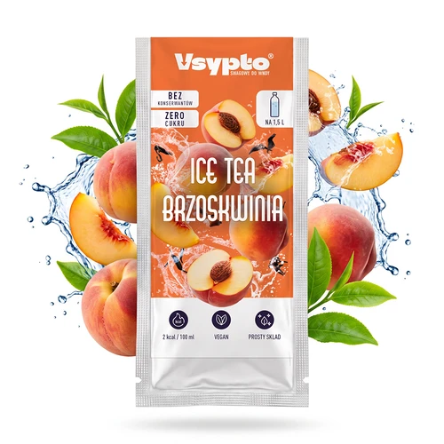 VSYPTO s okusom Ice Tea Breskva, 9 g