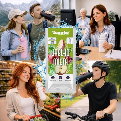 VSYPTO s okusom jabuke i mente, 9 g - 7