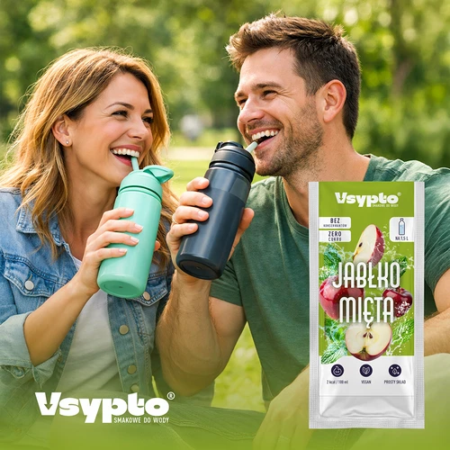 VSYPTO s okusom jabuke i mente, 9 g - 6