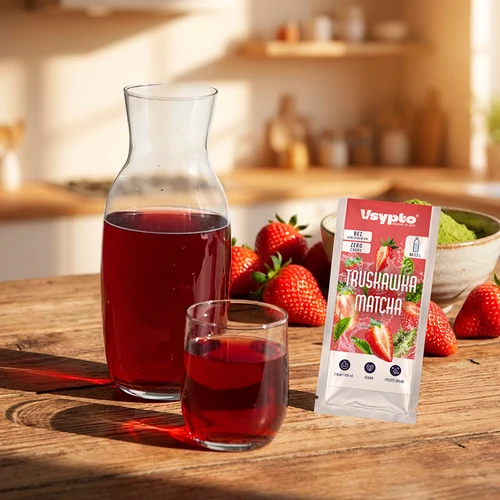 VSYPTO s okusom Jagoda Matcha, 9 g - 8