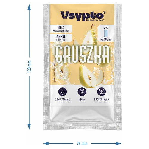 VSYPTO s okusom kruške, 3g - 4