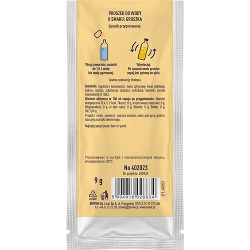 VSYPTO s okusom kruške, 9 g - 3