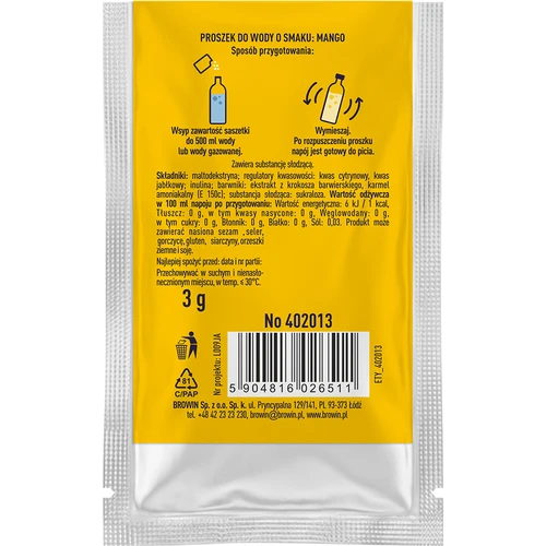 VSYPTO s okusom manga, 3 g - 3