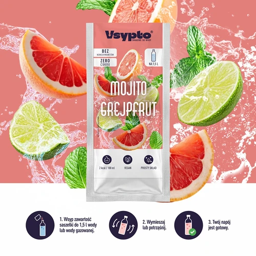 Vsypto s okusom Mojito grejp, 9 g - 5