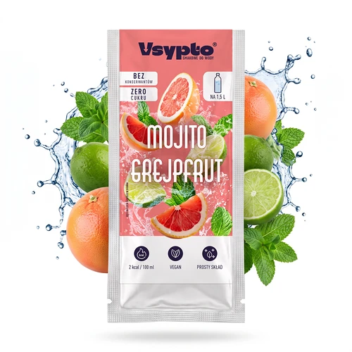 Vsypto s okusom Mojito grejp, 9 g