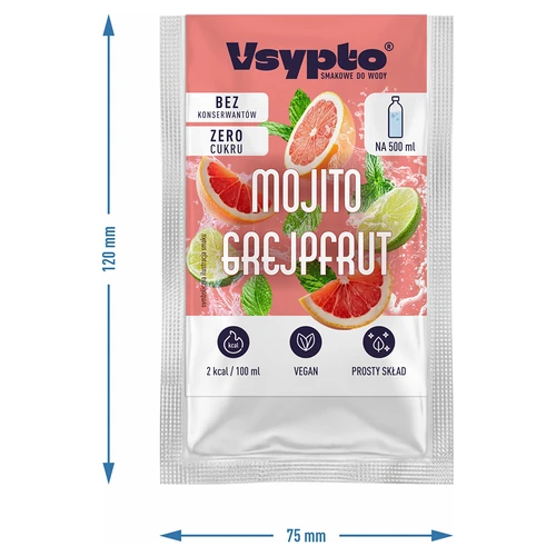 VSYPTO s okusom Mojito Grejpfrut, 3 g - 4