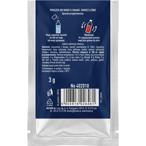 VSYPTO s okusom šumskog voća, 3 g - 3