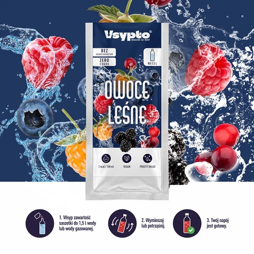 VSYPTO s okusom šumskog voća, 9 g - 5
