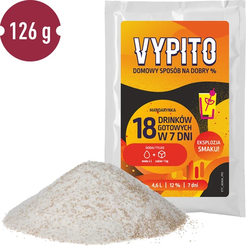 VYPITO 12%, vrećica za 18 drinkova - Mandarina, 126 g - 3
