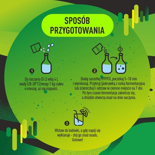 VYPITO 12%, vrećica za 18 pića - Energy drink, 126 g - 5