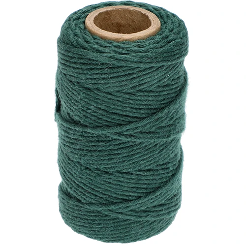 Zelena pamučna špaga 2 mm/55 m/100 g  - 1 