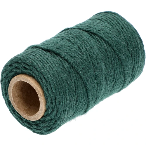 Zelena pamučna špaga 2 mm/55 m/100 g - 2