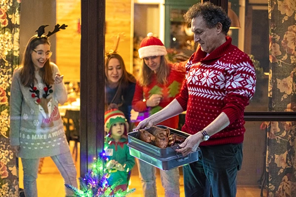 Badnjački šaran, dimljeni